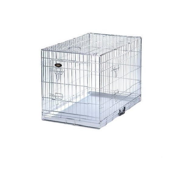 Dog Cage / Crate - Silver