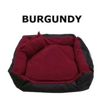 burgandy-dog-bed