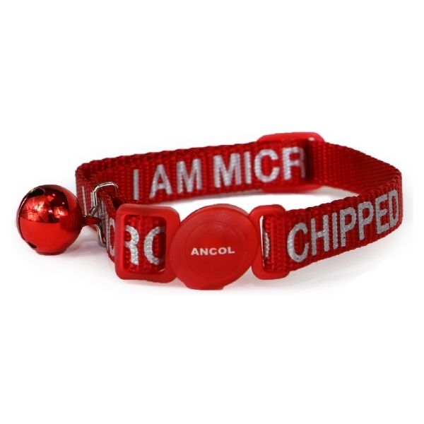 Ancol I Am Microchipped Safety Cat Collar