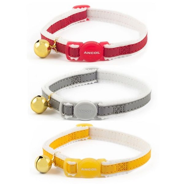 Ancol Reflective Safety Buckle Cat Collar