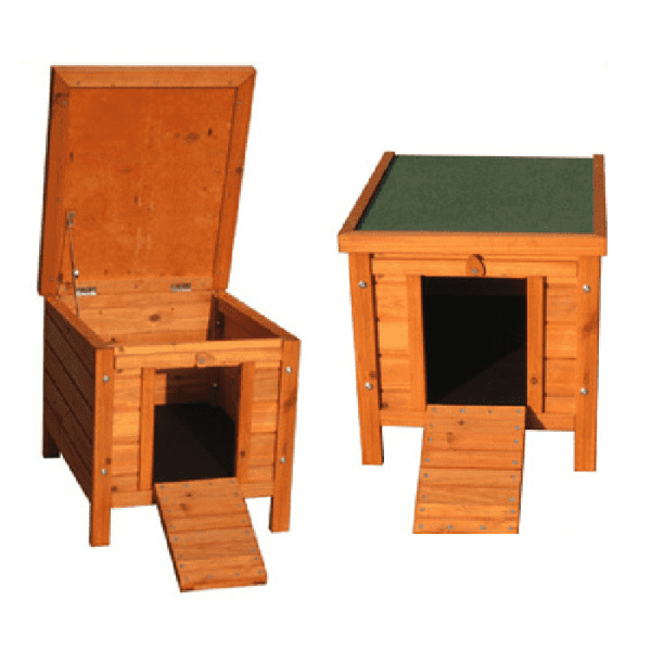 Wooden Hide House for Small Pets