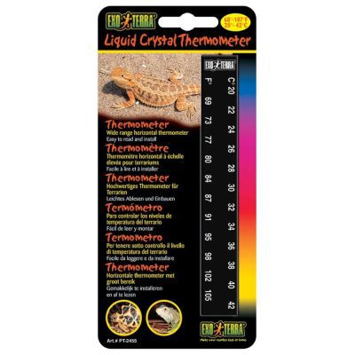 Exo Terra Liquid Crystal Terrarium Thermometer