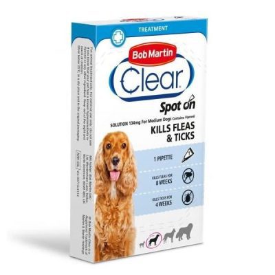 Bob Martin Flea Clear Spot On for Medium Dog