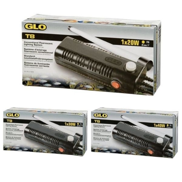 GLO T8 Conventional Fluorescent Lighting System 20 30 40