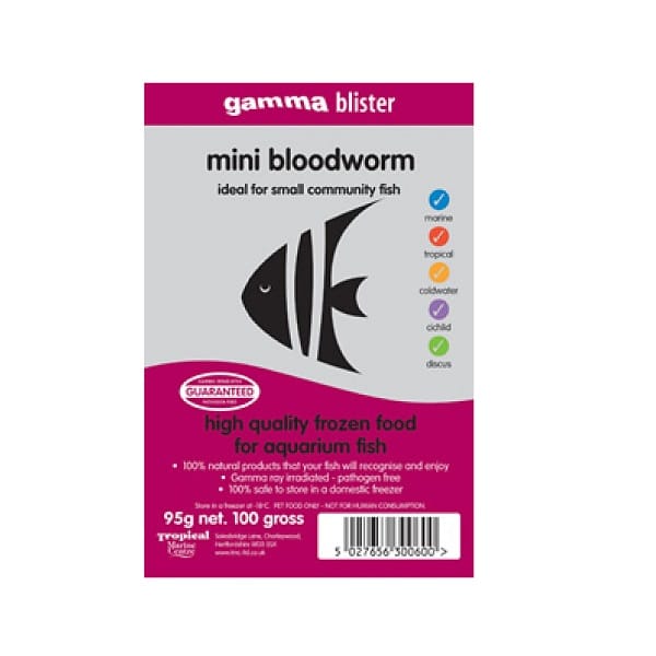 Gamma Blister MINI Bloodworm
