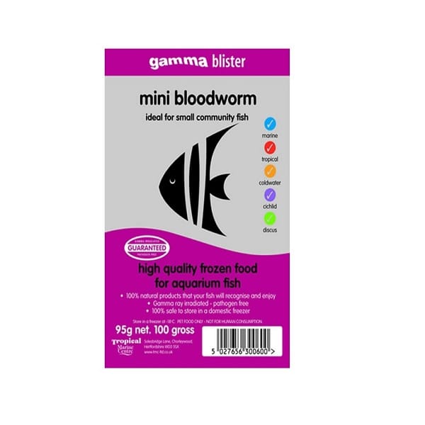 Gamma Blister Bloodworm 95g