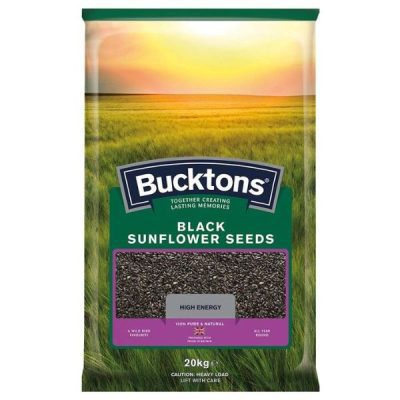 Bucktons Black Sunflower Seeds 20kg