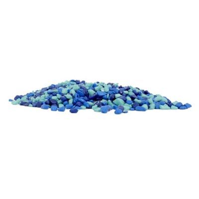 Marina Decorative Aquarium Gravel 2kg - Tri colour blue