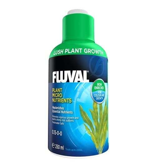 Fluval Plant Micro Nutrients 250ml plant support.