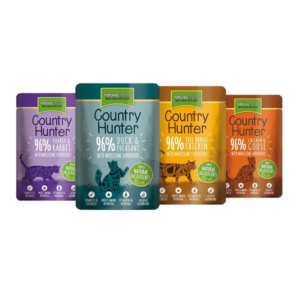 Natures Menu Country Hunter Cat Pouches 