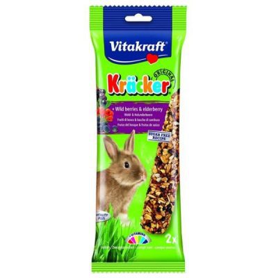 Vitakraft Kracker Wild Berries Rabbit Sticks 2pk