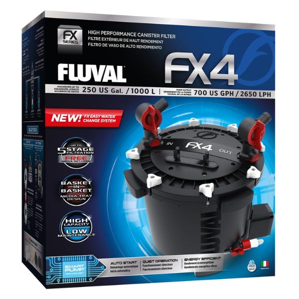 Fluval FX4 External High Performance Canister Filter