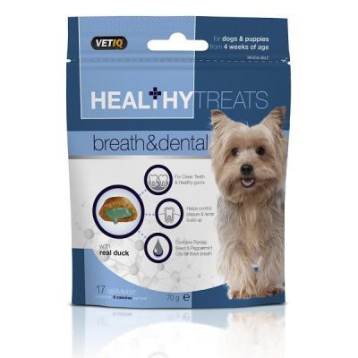Mark & Chappell Breath & Dental Dog Treats 70g