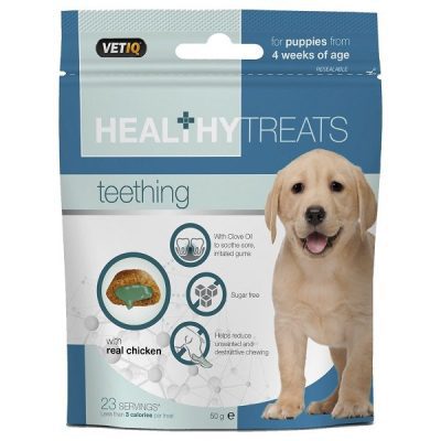 Mark & Chappell VetIQ Healthy Teething Treats for Puppies 50g