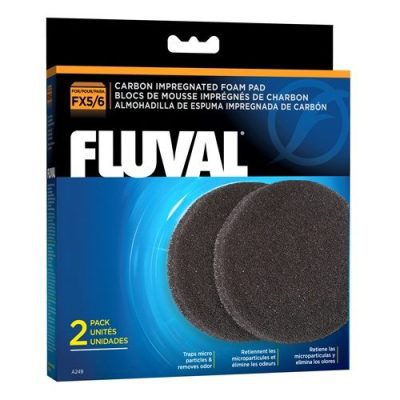 Fluval FX5/6 Carbon Impregnated Foam Pads