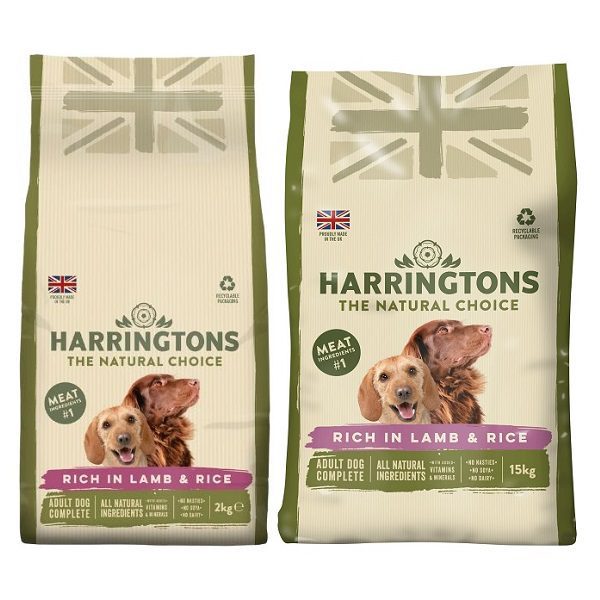 Harringtons Adult Lamb & Rice Dog Food & Treats HugglePets