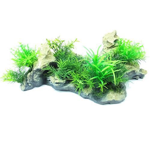 Fish 'R' Fun Plant & Rock Ornament - FRF-824