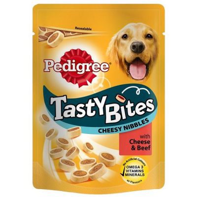 Pedigree Cheese & Beef Tasty Bites 140g