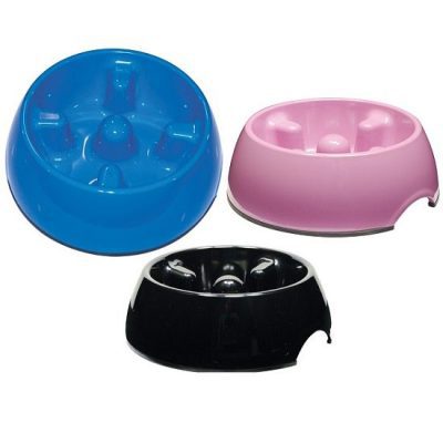 Dogit Go Slow Anti-Gulping Dog Dish