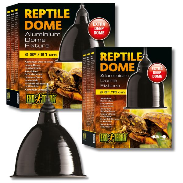 Exo Terra Reptile Aluminium Dome Fixture