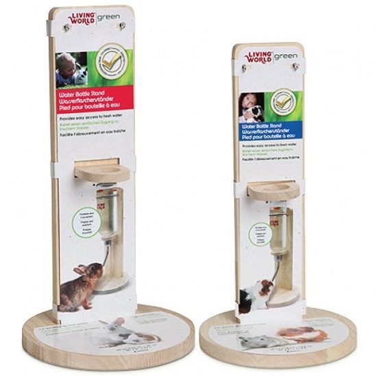 living world water bottle stands