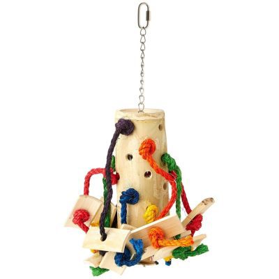 Happy Pet Parrot Bamboo Puzzle Toy