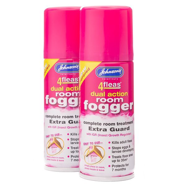 Johnson's 4fleas Room Fogger (Twin Pack)