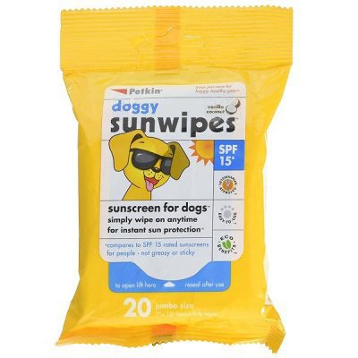 Petkin Sunscreen Wipes