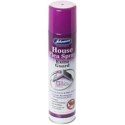 Johnsons House Flea Spray Extra Guard 400ml
