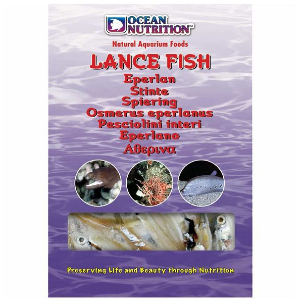Ocean Nutrition Lance Fish Frozen Food 100g - HugglePets Website