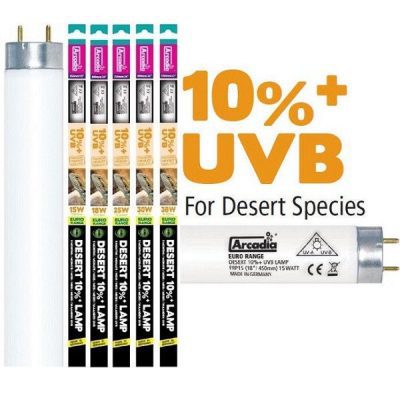 Arcadia Euro-Range Desert 10% UV Tubes