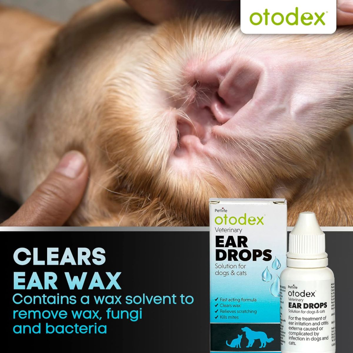 Otodex Ear Drops 14ml for Dog & Cat