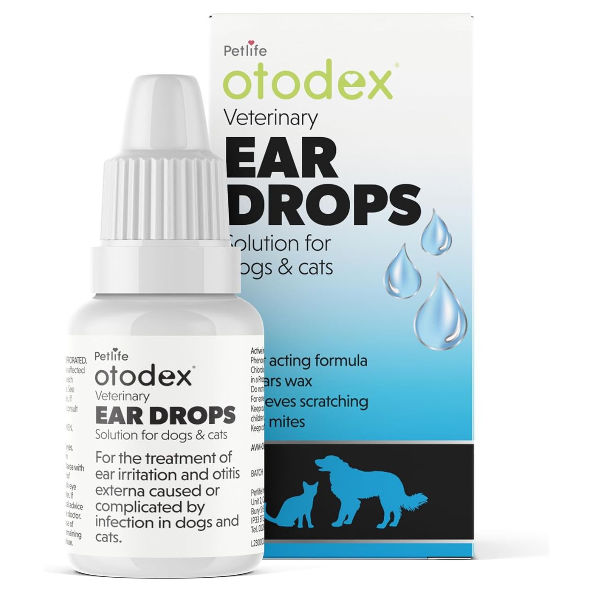 Otodex Ear Drops 14ml for Dog & Cat