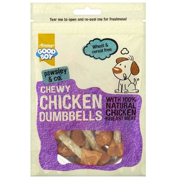 Good Boy Chicken Munch Dumbbell 100g