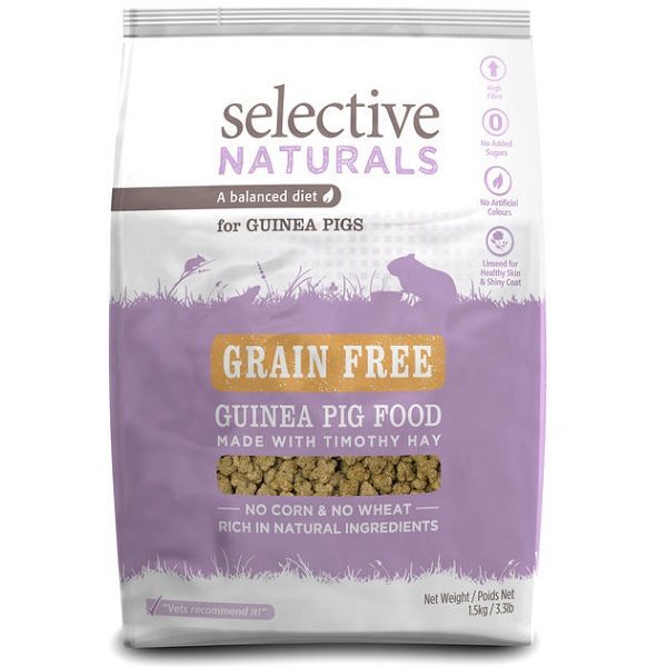 Selective Naturals Guinea Pig Grain Free 1.5kg