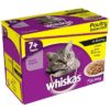 Whiskas Cat Pouch 7+ Poultry Gravy 12 x 100g
