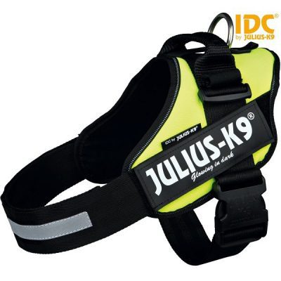 Julius-K9 IDC® Dog Powerharness - 1 / L, Neon Yellow