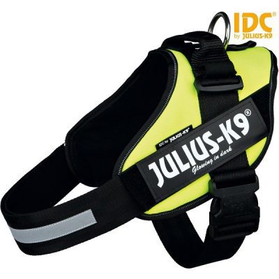 Julius-K9 IDC® Dog Powerharness - 2 / XL, Neon Yellow