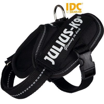Julius-K9 IDC® Dog Powerharness - Baby 2 / 2XS, Black