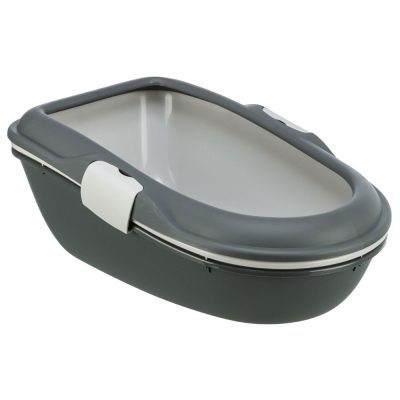 Trixie Berto Litter Tray Grey - HugglePets