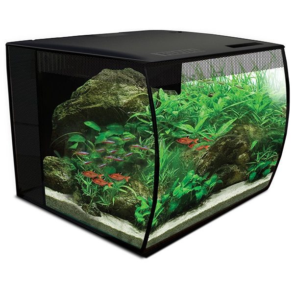 Fluval FLEX Glass Aquarium Kit 34L Black