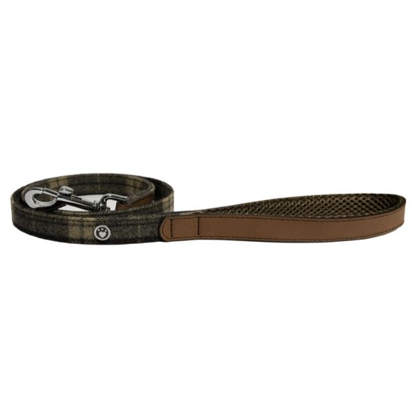 Rosewood Tweed Check Lead