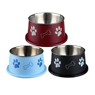 Trixie Stainless Steel Long-Ear Dog Bowl