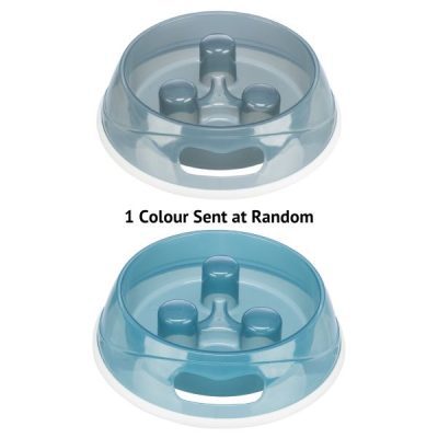 Trixie Slow Feed Plastic Dog Bowl