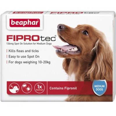 Beaphar FIPROtec Spot On Medium Dog - 1 Treatment Beaphar FIPROtec Spot On Medium Dog - 1 Treatment