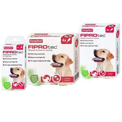 Beaphar FIPROtec Spot On for Large Dogs