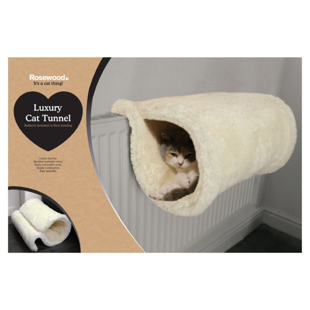 Rosewood Luxury Tunnel Cat Bed
