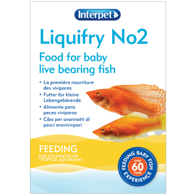 Interpet Liquifry No.2 Livebearers 25ml