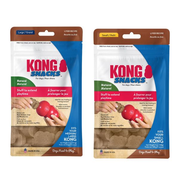 KONG Stuff'N Liver Snacks packaging