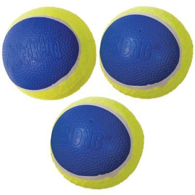 KONG Ultra Squeak Medium Air Ball 3pk